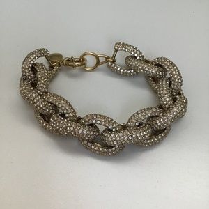 J. Crew Pave Statement Bracelet